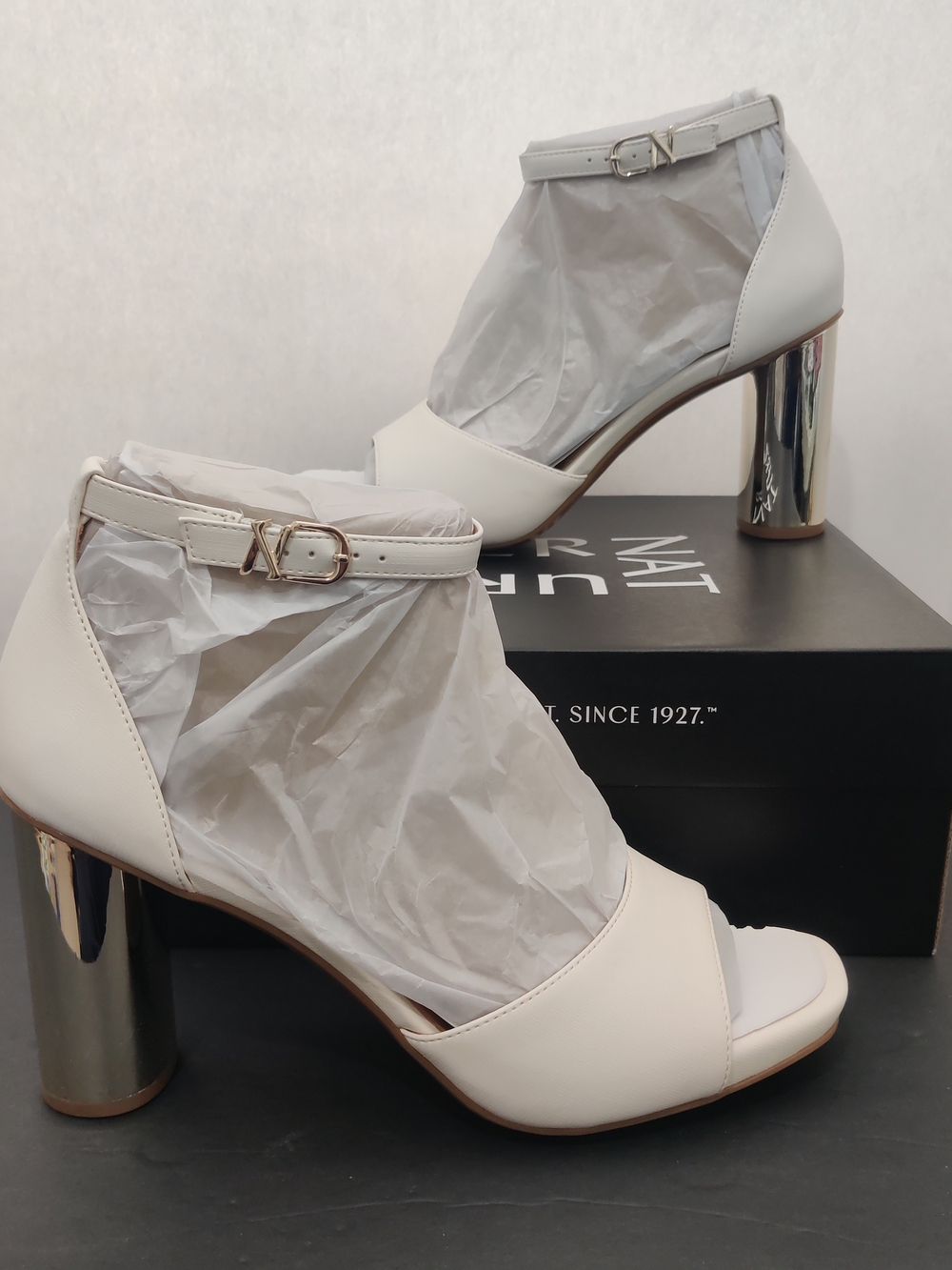Ladies Naturalizer Malia Heeled Sandal Size 12 NIB